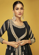 Attractive Salwar Suit in Black Colour